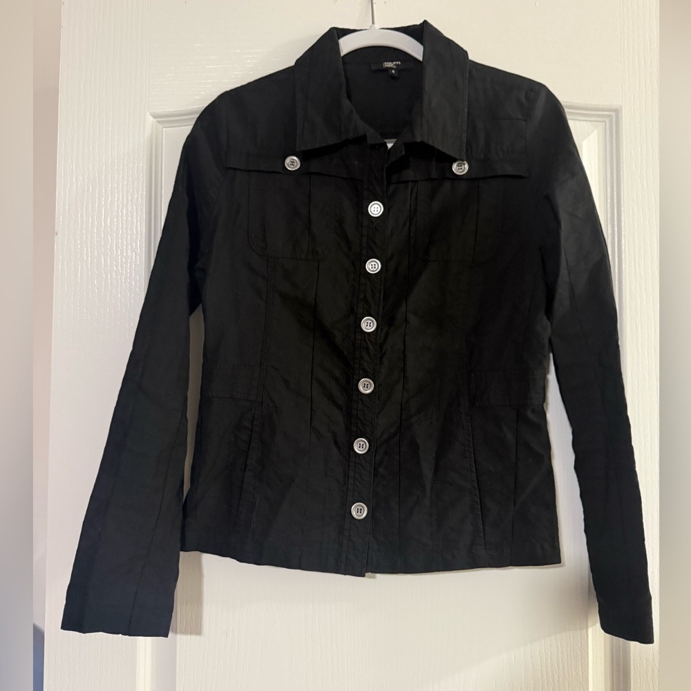 Philippe Adec Black Jean Jacket